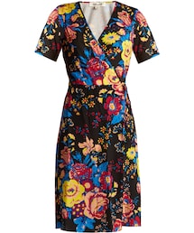 DIANE von FURSTENBERG | DIANE VON FURSTENBERG Bournier floral-print silk wrap dress(ワンピース)
