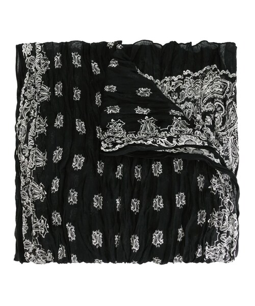 【Saint Laurent】カシミアペイズリースカーフ Saint Laurent（サンローラン）の「Saint Laurent ペイズリー柄