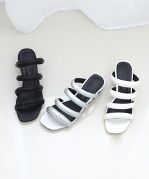 SOVOMALL | シンプルストラップミュール(サンダル)