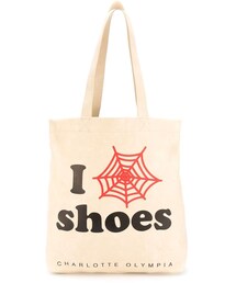 Charlotte Olympia | Charlotte Olympia - I Shoes ショッパートートバッグ - women - フェイクレザー - ワンサイズ(トートバッグ)