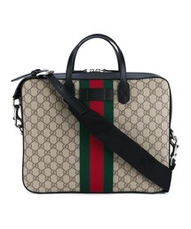 GUCCI グッチ gg柄 ビジネスバッグ GUCCI（グッチ）の「Gucci - モノグラム柄 Pcバッグ - men