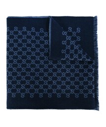 GUCCI | Gucci - GG Supreme スカーフ - men - ウール - ワンサイズ(ストール/ショール)