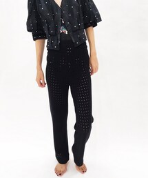 EDIT. FOR LULU（エディットフォールル）の「アイレットニットパンツ