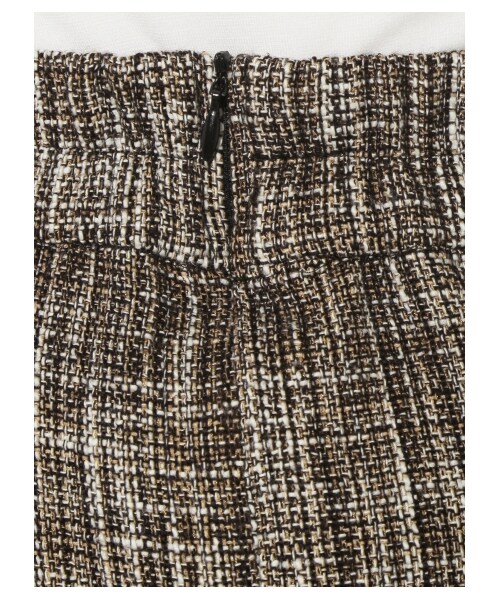 FRAY I.D（フレイアイディー）の「アシメヘムタイトスカート（タイトスカート・レディース・RED/BLK/MIX・0/1）」の8枚目の写真