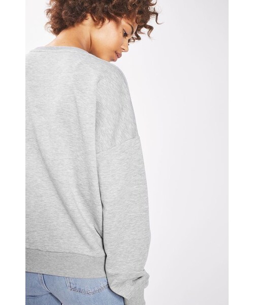 TOPSHOP(トップショップ)の「Topshop Feminist sweatshirt(スウェット・レディース・Gray・2)」の2枚目の写真