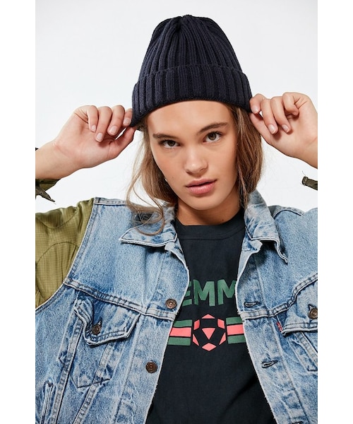 URBAN OUTFITTERS（アーバンアウトフィッターズ）の「Urban Outfitters Fisherman Beanie（帽子・レディース・Black/Red/Yellow/Blue・ONE SIZE）」の10枚目の写真