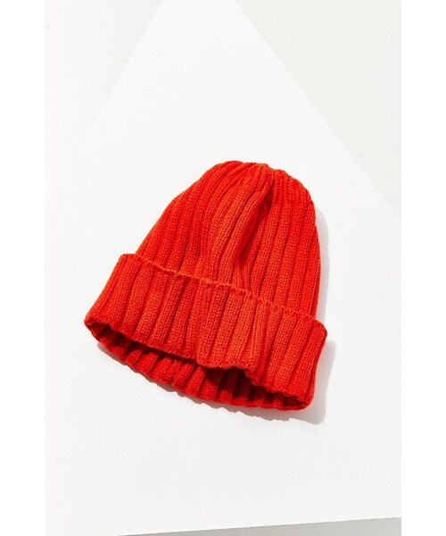 URBAN OUTFITTERS（アーバンアウトフィッターズ）の「Urban Outfitters Fisherman Beanie（帽子・レディース・Black/Red/Yellow/Blue・ONE SIZE）」の14枚目の写真