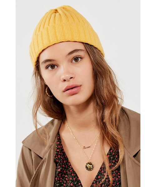 URBAN OUTFITTERS（アーバンアウトフィッターズ）の「Urban Outfitters Fisherman Beanie（帽子・レディース・Black/Red/Yellow/Blue・ONE SIZE）」の16枚目の写真