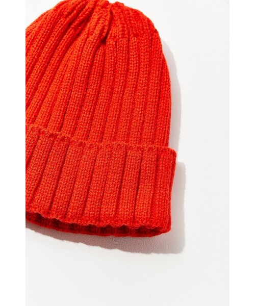 URBAN OUTFITTERS（アーバンアウトフィッターズ）の「Urban Outfitters Fisherman Beanie（帽子・レディース・Black/Red/Yellow/Blue・ONE SIZE）」の7枚目の写真