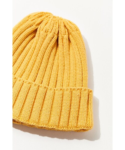URBAN OUTFITTERS（アーバンアウトフィッターズ）の「Urban Outfitters Fisherman Beanie（帽子・レディース・Black/Red/Yellow/Blue・ONE SIZE）」の9枚目の写真