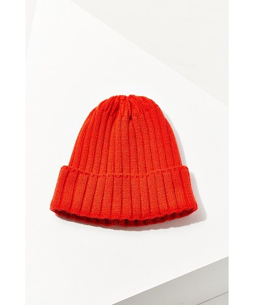 URBAN OUTFITTERS（アーバンアウトフィッターズ）の「Urban Outfitters Fisherman Beanie（帽子・レディース・Black/Red/Yellow/Blue・ONE SIZE）」の6枚目の写真