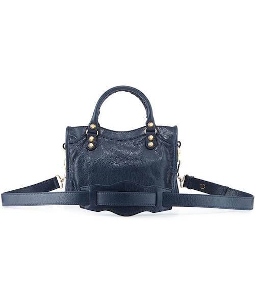 BALENCIAGA(バレンシアガ)の「Balenciaga Giant 12 City Mini Lambskin Tote Bag, Navy(ショルダーバッグ・レディース・Blue・One Size)」の2枚目の写真