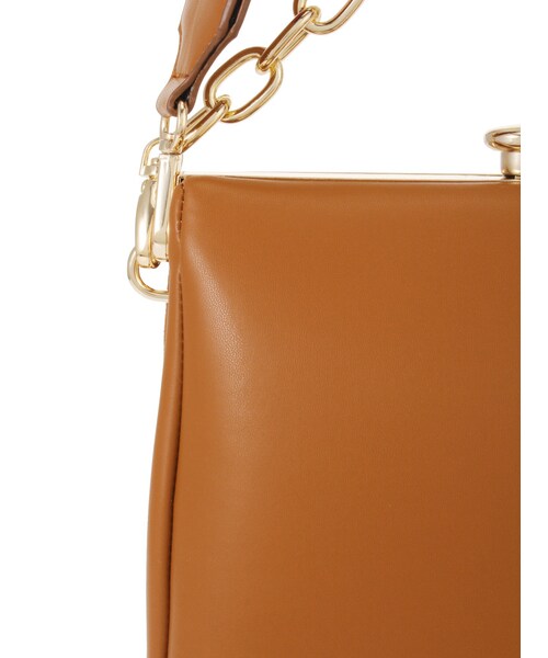 MURUA(ムルーア)の「ラインショルダーBAG(バッグ・レディース・ブラック/キャメル・F)」の7枚目の写真
