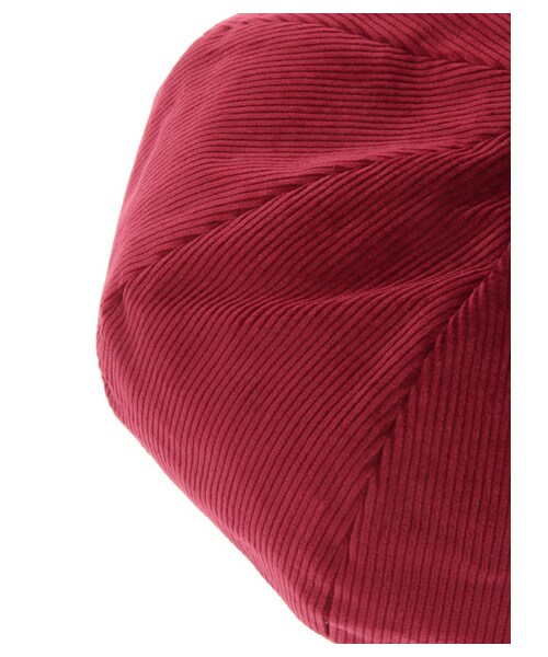 Green　Parks（グリーンパークス）の「DIGNITY ・コーデュロイベレー（帽子・グレー/ブラック/ボルドー/ベージュ/マスタード/ネイビー・F）」の4枚目の写真