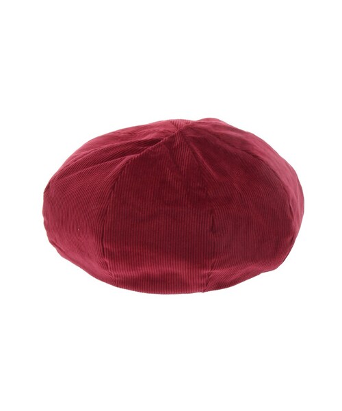 Green　Parks（グリーンパークス）の「DIGNITY ・コーデュロイベレー（帽子・グレー/ブラック/ボルドー/ベージュ/マスタード/ネイビー・F）」の9枚目の写真