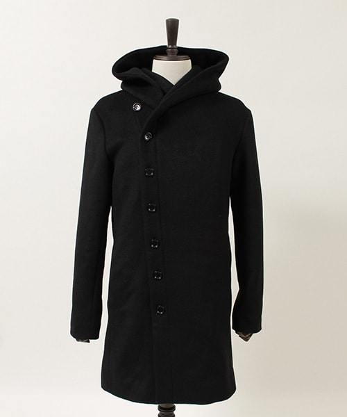 CAMBIO（カンビオ）の「フーデッドメルトンロングコート（）」 - WEAR