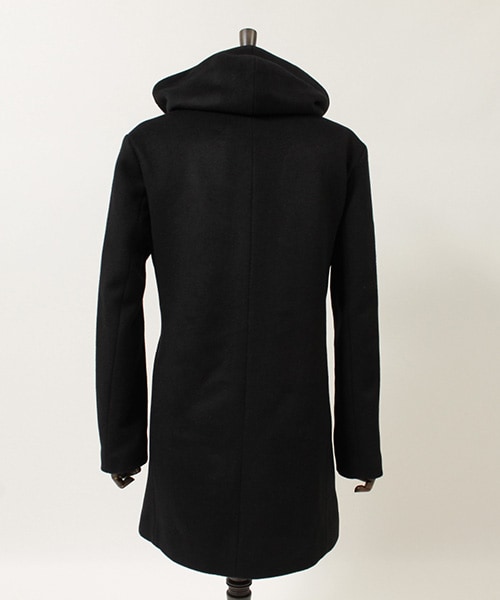 値下げ⭐️【CAMBIO(カンビオ)】フーデッドメルトンロングコート CAMBIO（カンビオ）の「フーデッドメルトンロングコート（）」 - WEAR