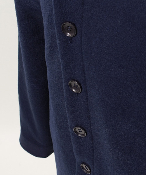 CAMBIO（カンビオ）の「フーデッドメルトンロングコート