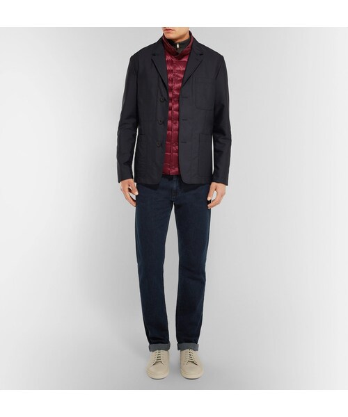 Hackett(ハケットロンドン)の「Hackett Reversible Quilted Shell Down Gilet(テーラード ...