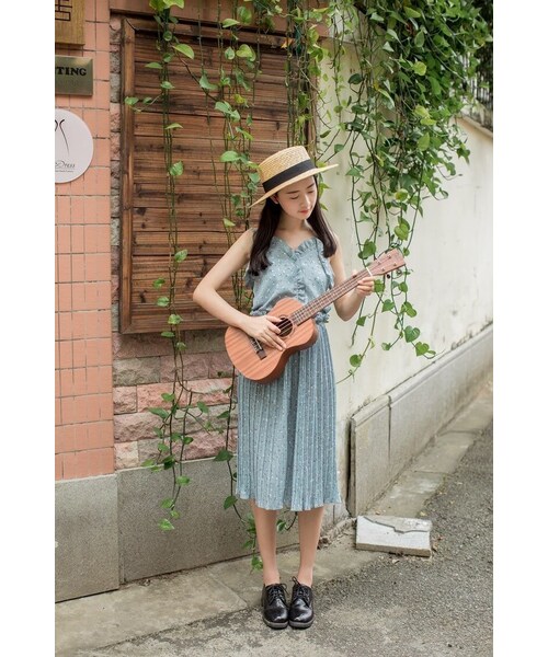 【お早めに】 ヒステリックグラマーGUITAR GIRL ワンピース GUITAR GIRL ワンピース（ワンピース）｜HYSTERIC GLAMOUR