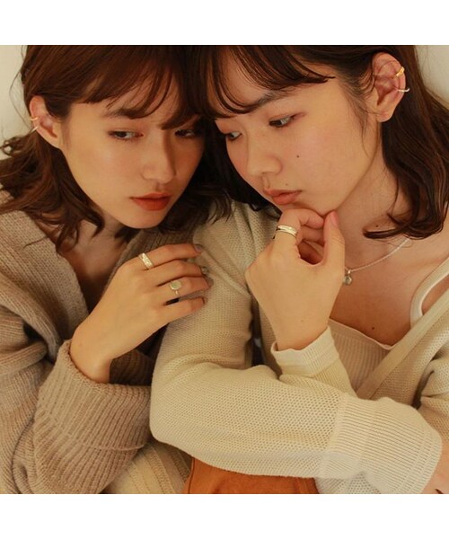 Handmade(ハンドメイド)の「plate ear cuf(ピアス(片耳用)・レディース・その他)」の6枚目の写真