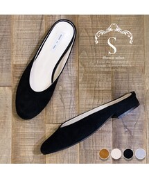 Sheson | Sheson(シーズン)セレクト バブーシュ スエードスリッパサンダル(サンダル)