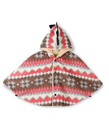 BRANSHES | ツノ付きオルティガ柄ケープ(その他ベビー用品)