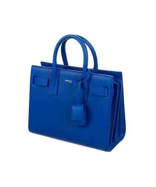 Saint Laurent(サンローラン)の「Saint Laurent Fall 2015 Nano Sac de Jour w/ Tags(ショルダーバッグ・レディース・Blue)」の3枚目の写真