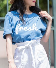 LAULEN | fresh PRINT TEE(Tシャツ/カットソー)