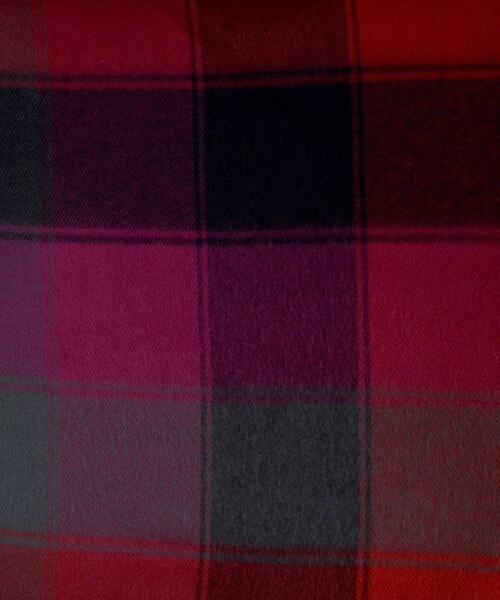 archives（アルシーヴ）の「チェックストール（ストール/ショール・レディース・ブラック/ベージュ/グリーン/ネイビー/ダークブルー/ピンク/レッド・MEDIUM）」の11枚目の写真