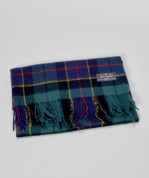 archives（アルシーヴ）の「チェックストール（ストール/ショール・レディース・ブラック/ベージュ/グリーン/ネイビー/ダークブルー/ピンク/レッド・MEDIUM）」の3枚目の写真