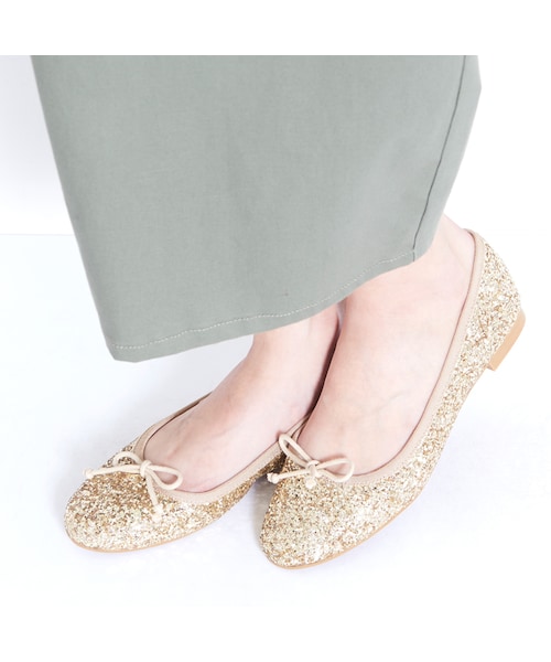 WA ORiental TRaffic（ダブルエーオリエンタルトラフィック）の「バレエシューズ（シューズ・レディース・ブラック/ブラウン/ゴールド/ネイビー/レッド・33/34/35/36/37/38/39/40/41/42/43）」の15枚目の写真