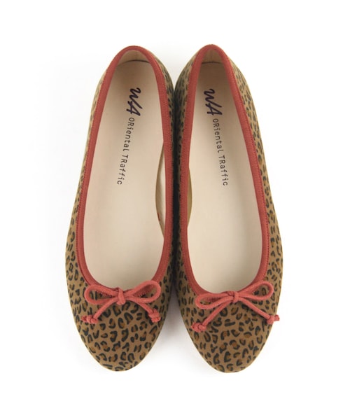 WA ORiental TRaffic（ダブルエーオリエンタルトラフィック）の「バレエシューズ（シューズ・レディース・ブラック/ブラウン/ゴールド/ネイビー/レッド・33/34/35/36/37/38/39/40/41/42/43）」の2枚目の写真