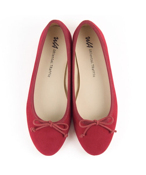 WA ORiental TRaffic（ダブルエーオリエンタルトラフィック）の「バレエシューズ（シューズ・レディース・ブラック/ブラウン/ゴールド/ネイビー/レッド・33/34/35/36/37/38/39/40/41/42/43）」の5枚目の写真