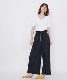 UN3D.（アンスリード）の「リボンスリーブニット（）」 - WEAR