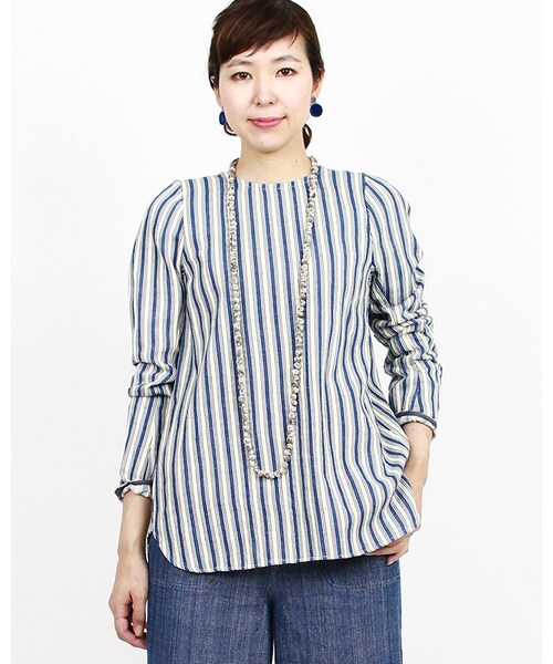 45R（フォーティファイブアール）の「カディデニムブラウス（）」 - WEAR