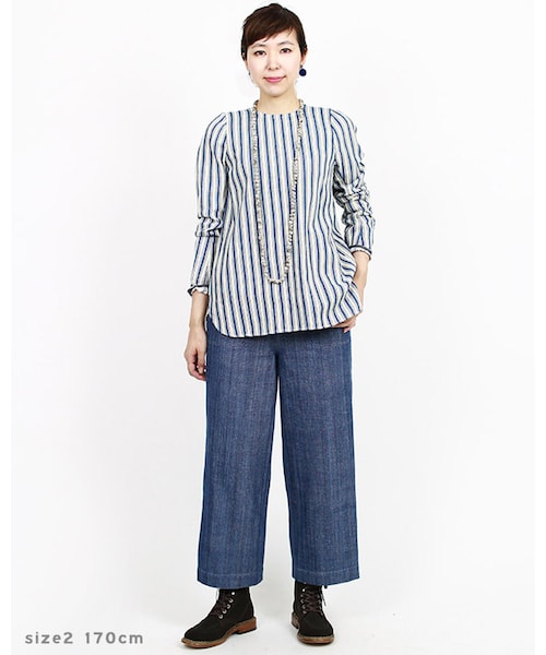 45R（フォーティファイブアール）の「カディデニムブラウス（）」 - WEAR