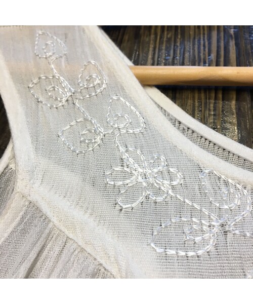 USED（ユーズド）の「White　one-piece（ワンピース・レディース・その他）」の5枚目の写真