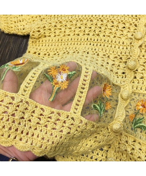 USED（ユーズド）の「kagiami tulle　cardigan（カーディガン/ボレロ・レディース・その他）」の8枚目の写真