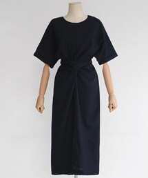 DHOLIC | ウエストタイフロントスリットワンピース(ワンピース)