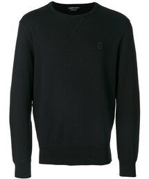 Alexander McQueen | Alexander McQueen - スカル刺繍 スウェットシャツ - men - コットン - S(スウェット)