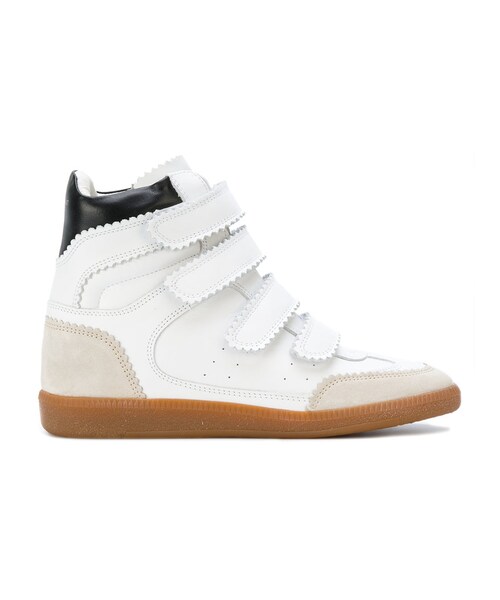 Isabel Marant イザベルマラン の Isabel Marant Bilsy ハイカットスニーカー Women コットン レザー Rubber 38 スニーカー Wear