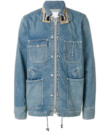 sacai サカイ パテッド ジャケット 2 Sacai（サカイ）の「Sacai - デニム ワーク ジャケット - men