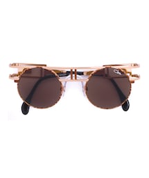 CAZAL | Cazal - ラウンドフレーム サングラス - unisex - metal - ワンサイズ(サングラス)