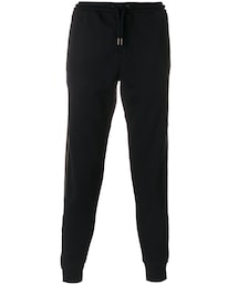 Palm Angels | Palm Angels - サイドストライプ スウェットパンツ - men - コットン/ポリエステル/metal - XL(その他パンツ)