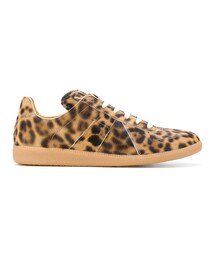 メゾンマルジェラ Maison Margiela ヒョウ柄 フェイクファー 靴 中古・古着通販】Maison Margiela (メゾンマルジェラ) ヒョウ柄