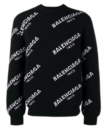 BALENCIAGA | Balenciaga - ロゴ柄 セーター - men - ポリアミド/スパンデックス/ウール - S(スウェット)