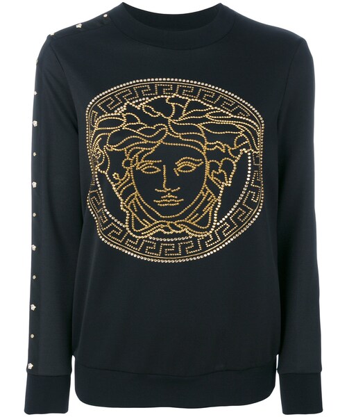 VERSACE ヴェルサーチ メドゥーサ スウェット Versace スウェット刺繍
