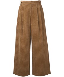 MUVEIL | Muveil - コーデュロイ ワイドパンツ - women - コットン - 40(その他パンツ)