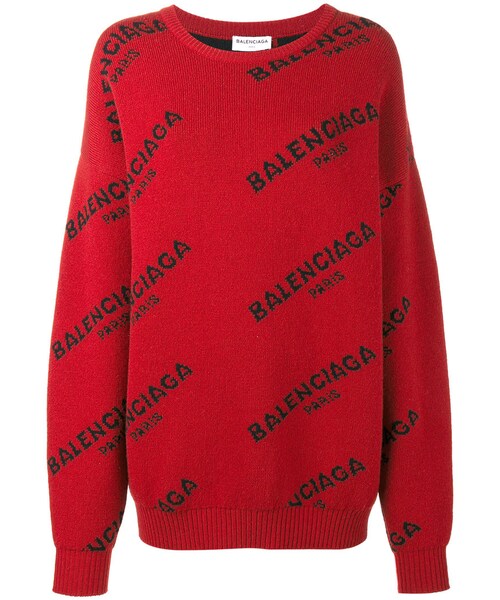 Balenciaga - ロゴセーター - women - ウール - 40 - academy.cindustries.eu